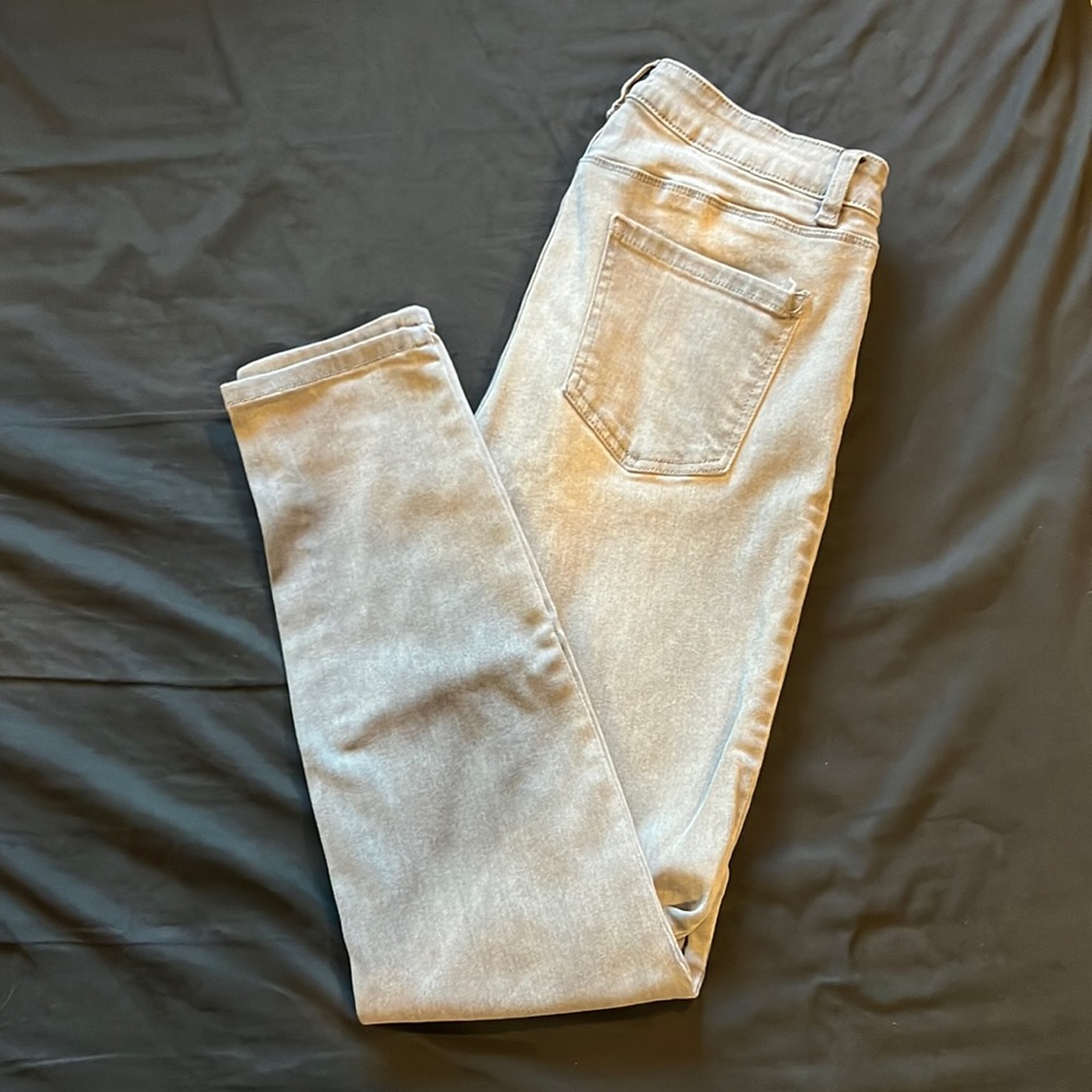 Buffalo David Bitton Gray Skinny Stretch Jeans 8/29